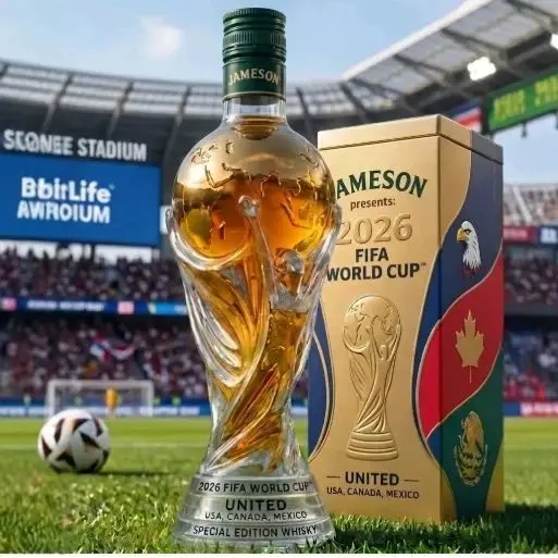 2026 FIFA World Cup Whiskey Bottle