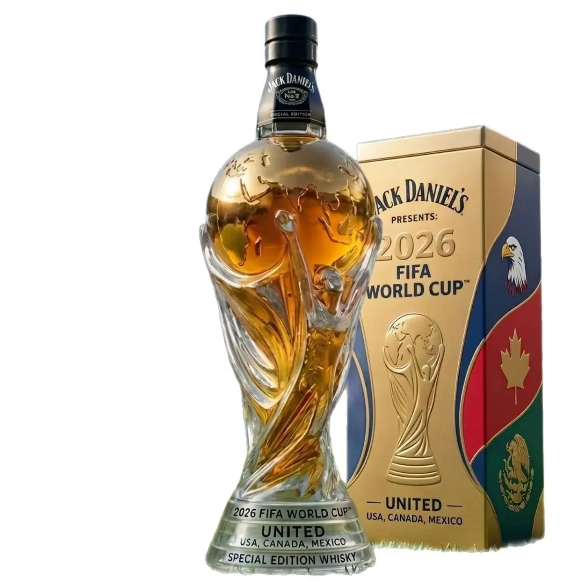 2026 FIFA World Cup Whiskey Bottle