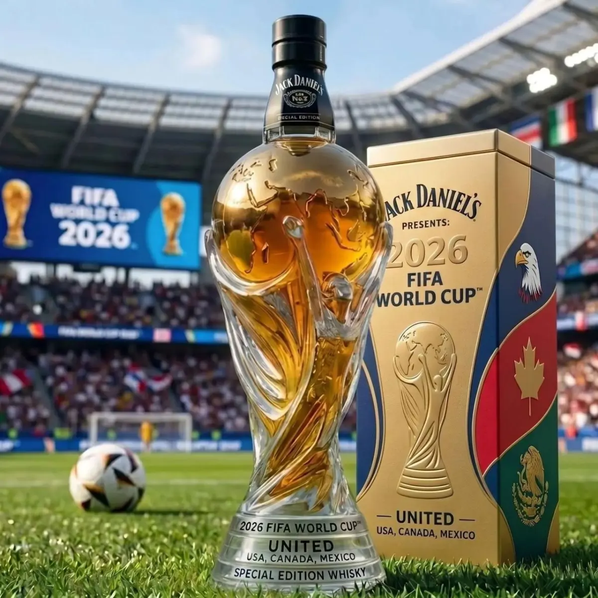 2026 FIFA World Cup Whiskey Bottle