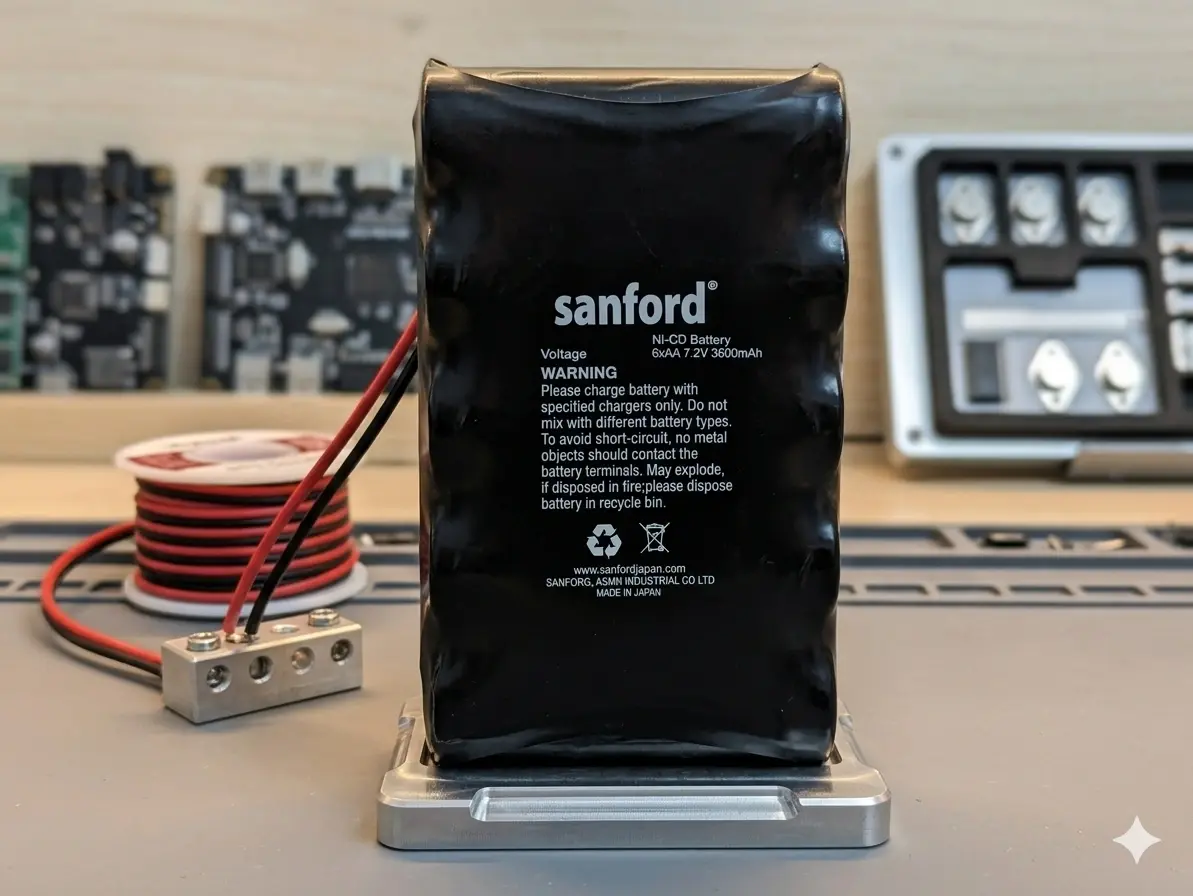 7.2V 3600mAh Rechargeable Battery Pack
