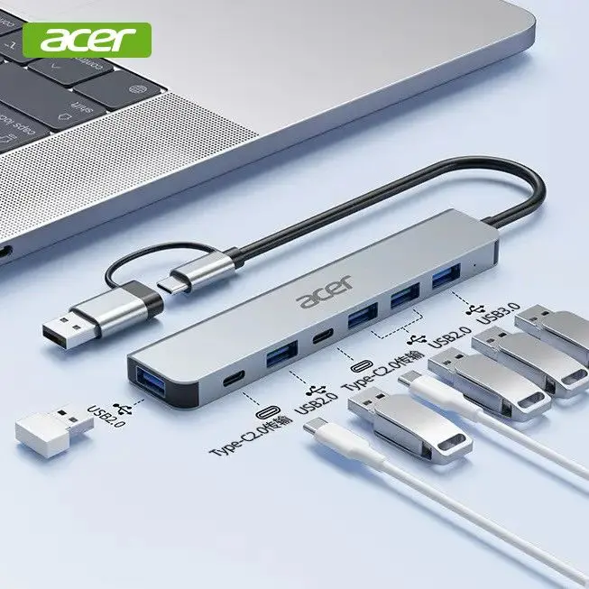 Almost Gone  [Seven-in-One]USB*5+C Port*2