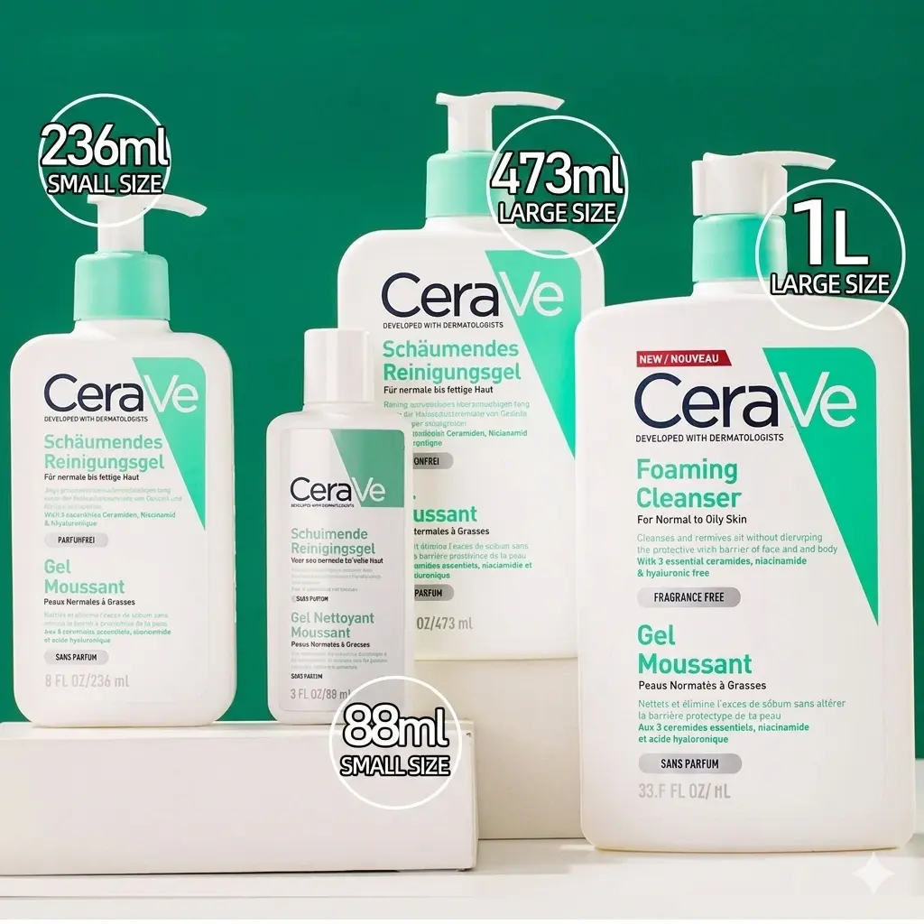 CeraVe Amino Acid Facial Cleanser for sensitive skin