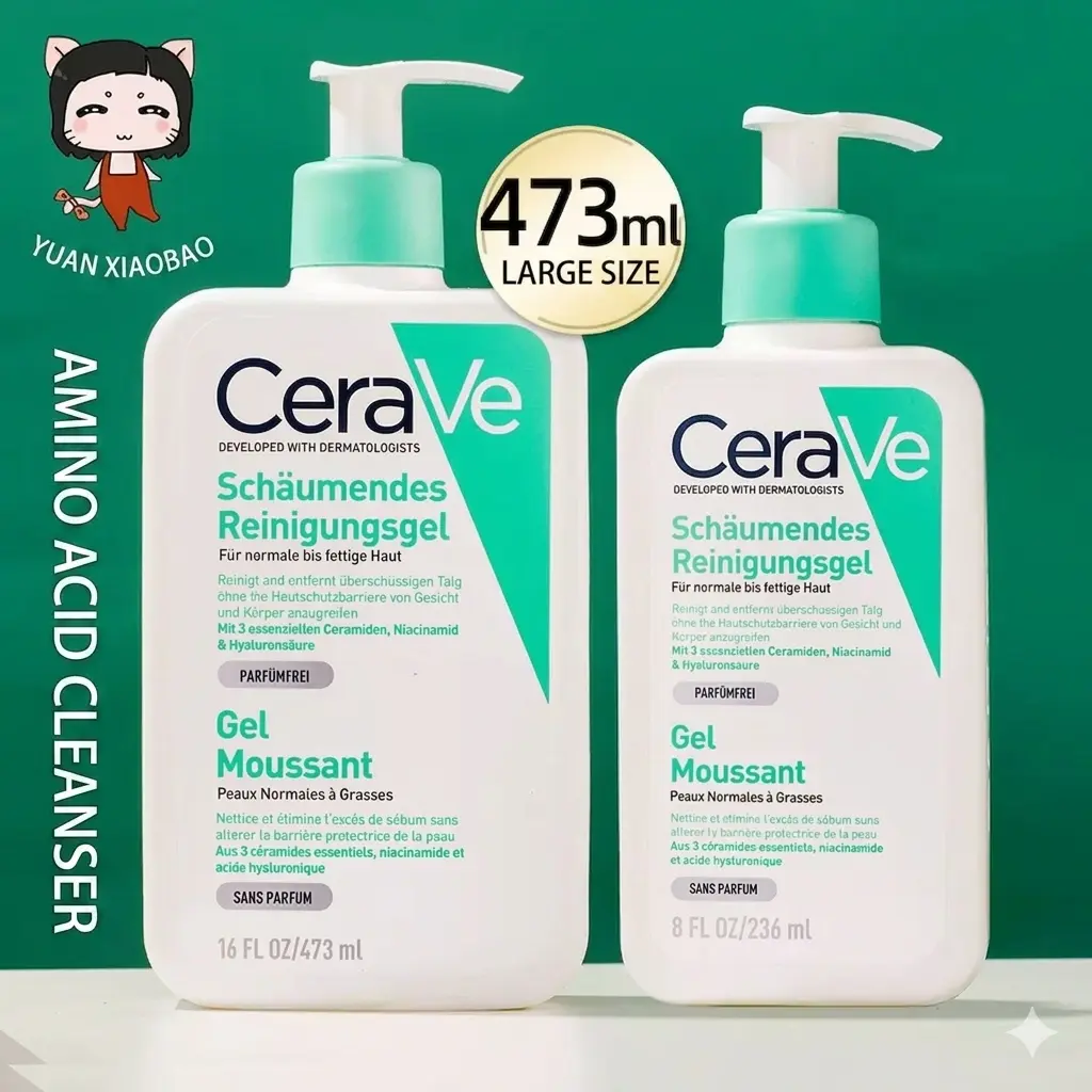 CeraVe Amino Acid Facial Cleanser for sensitive skin