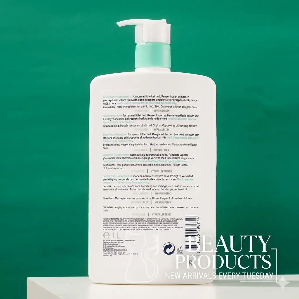 CeraVe Amino Acid Facial Cleanser for sensitive skin