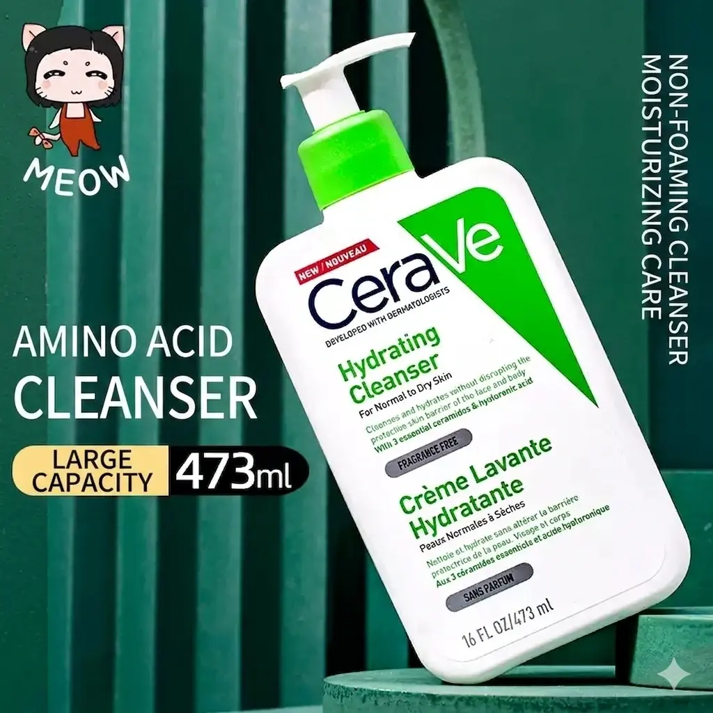 CeraVe Foaming Gentle Cleansing Milk 236ml