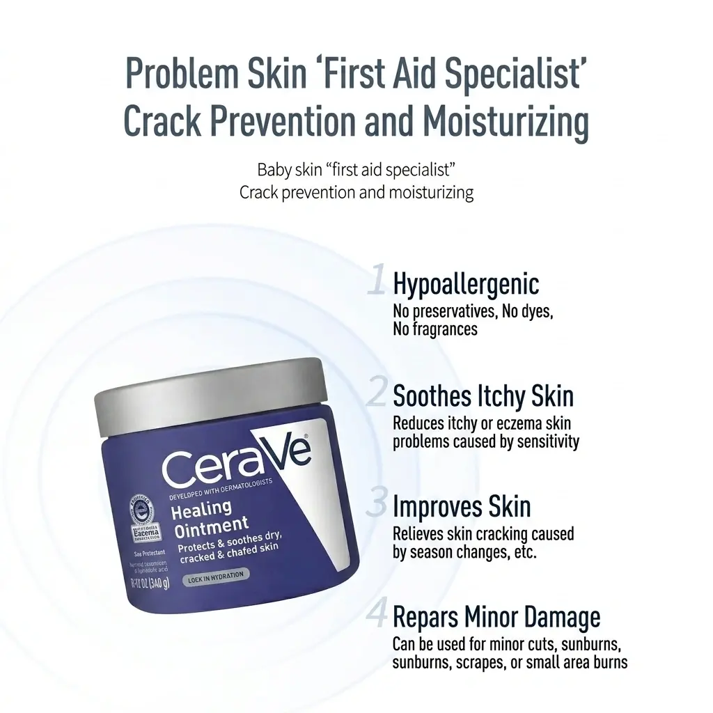 alt="CeraVe Multi-Purpose Healing Ointment – শুষ্ক ও রুক্ষ ত্বকের জন্য প্রিমিয়াম স্কিন রিপেয়ার ও প্রোটেকশন অয়েন্টমেন্ট"