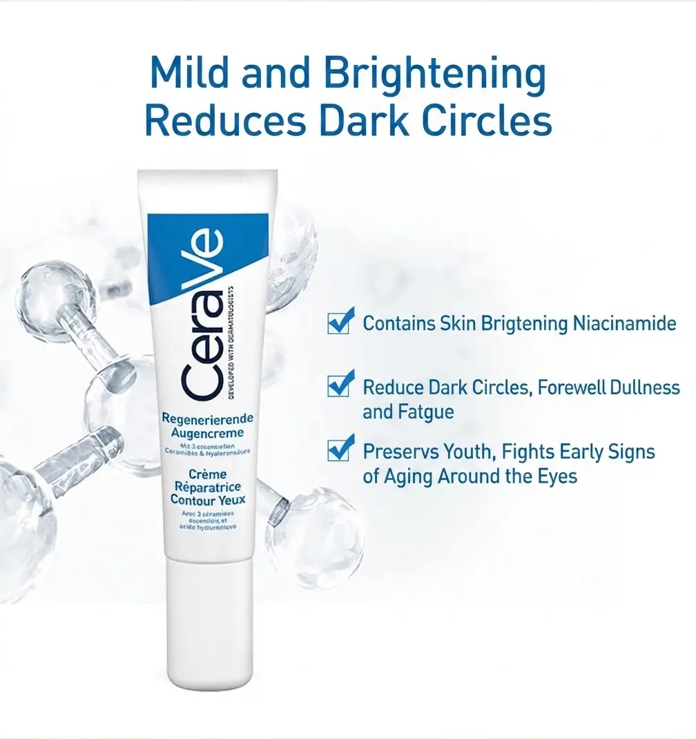 CeraVe Soothing Repairing Moisturizing Eye Cream 14ml