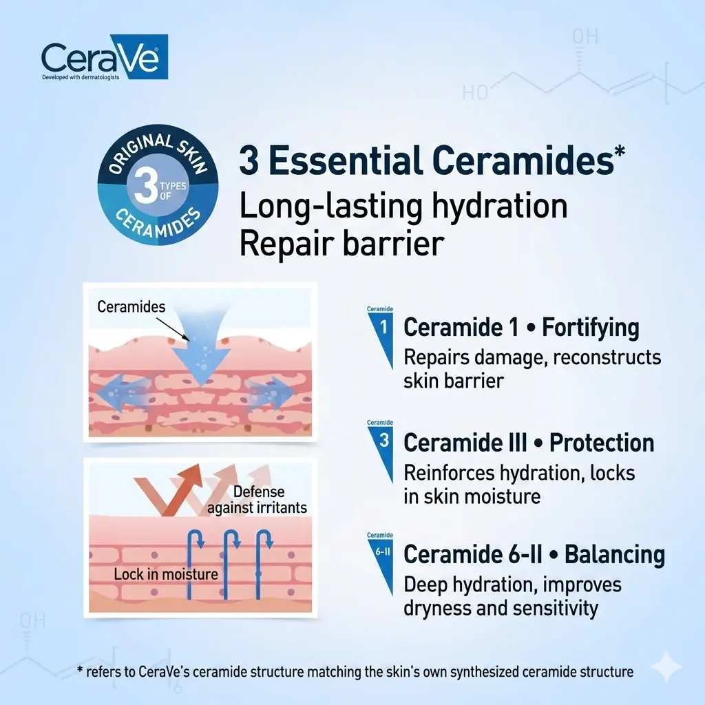 CeraVe Soothing Repairing Moisturizing Eye Cream 14ml