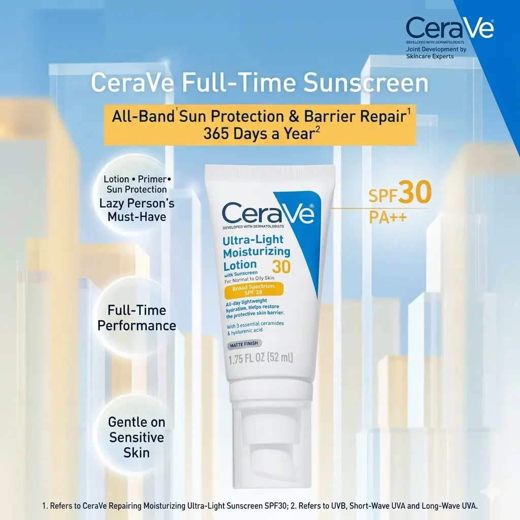 CeraVe Oil-Free Day Protective Lotion SPF30 50ml