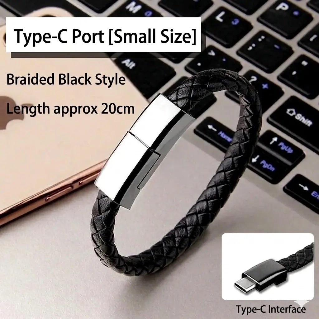 Creative Smart Bracelet Data Cable 66W Super Fast