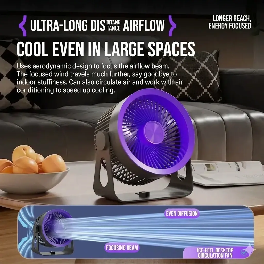 Cyclone Circulation Fan