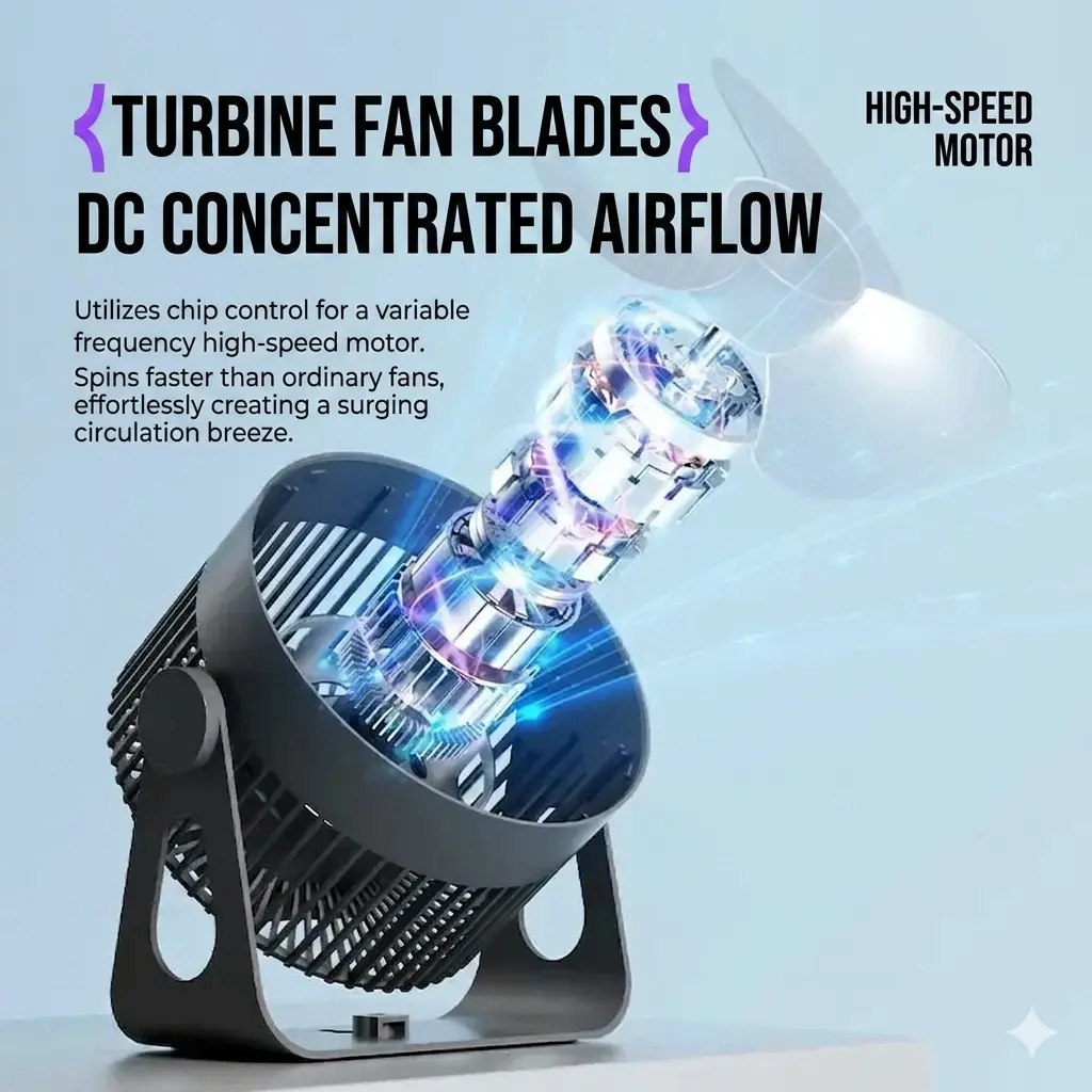 Cyclone Circulation Fan