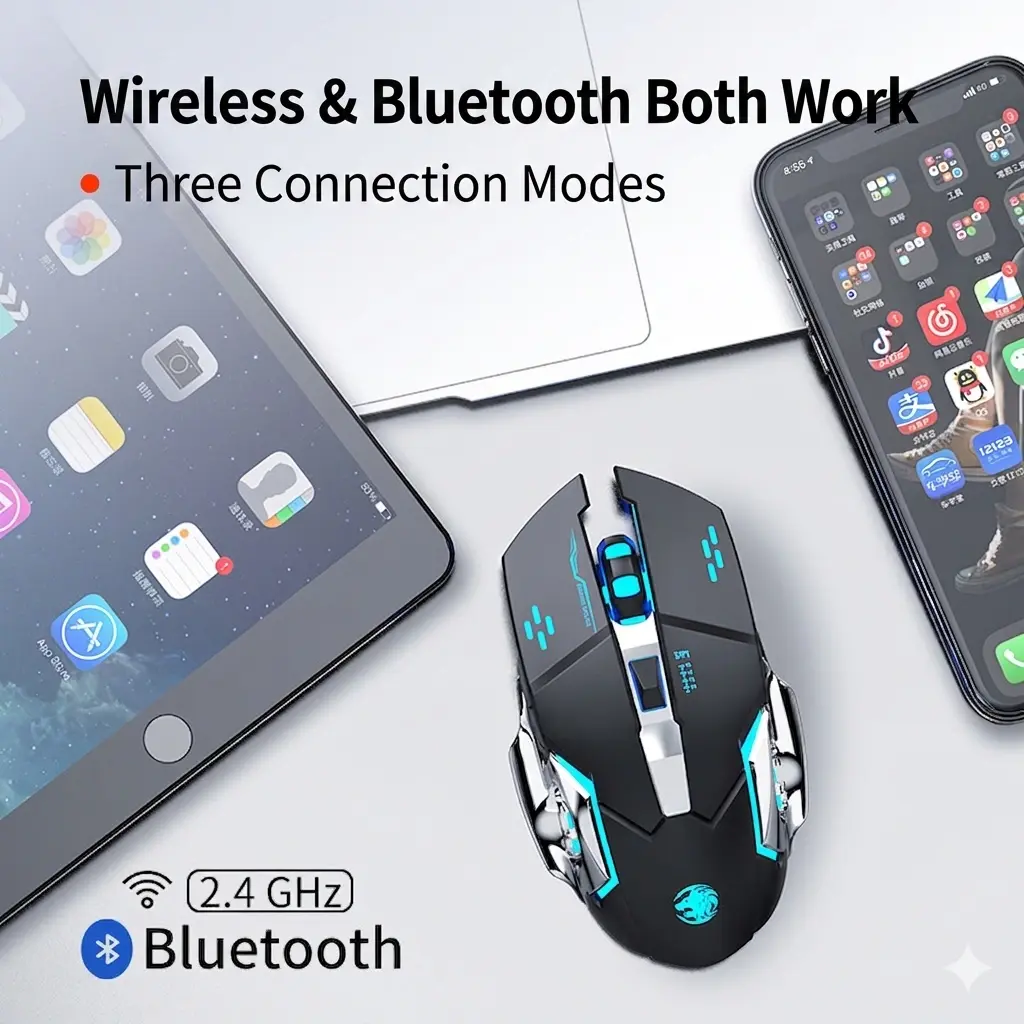 Forerunner eSports Gaming Mouse Wireless Silent Edition