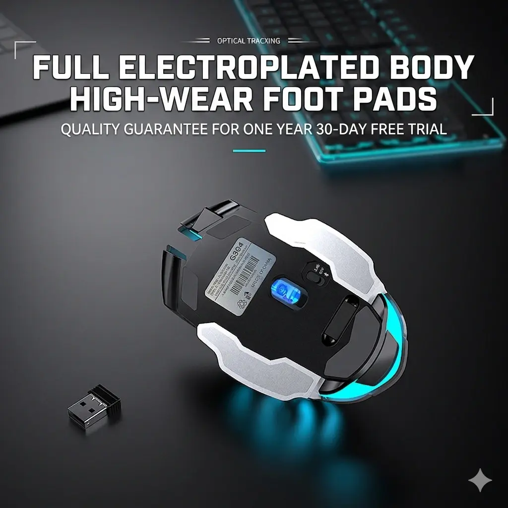 Forerunner eSports Gaming Mouse Wireless Silent Edition