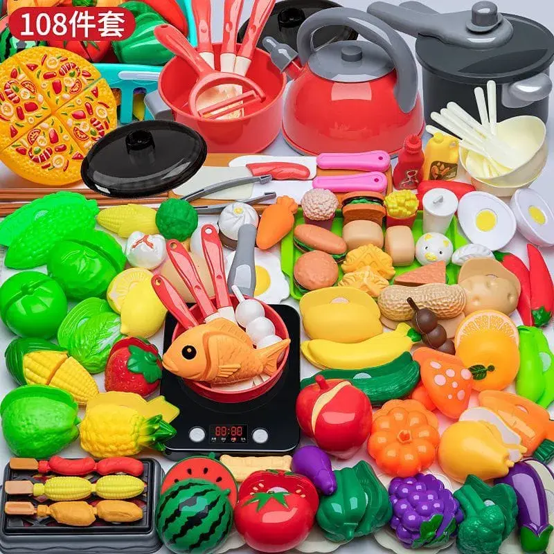 Red / 108-piece family set