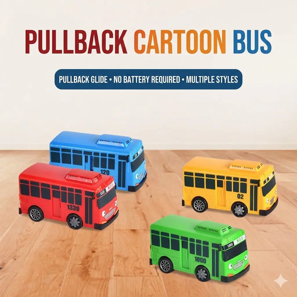 Small bus 4 pieces (7cm)