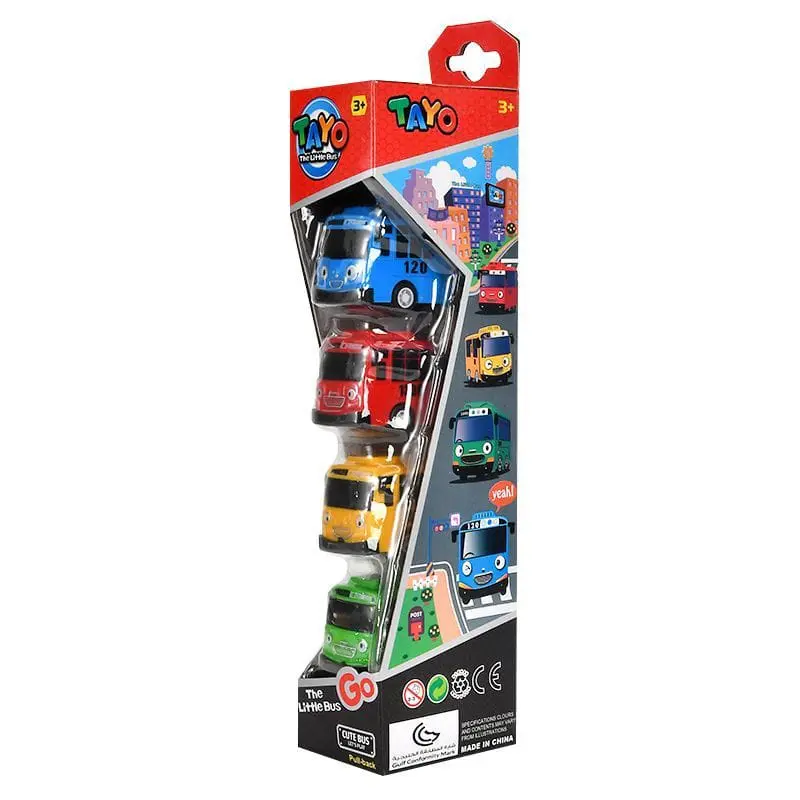 Small bus 4 pieces in a vertical box (7cm)