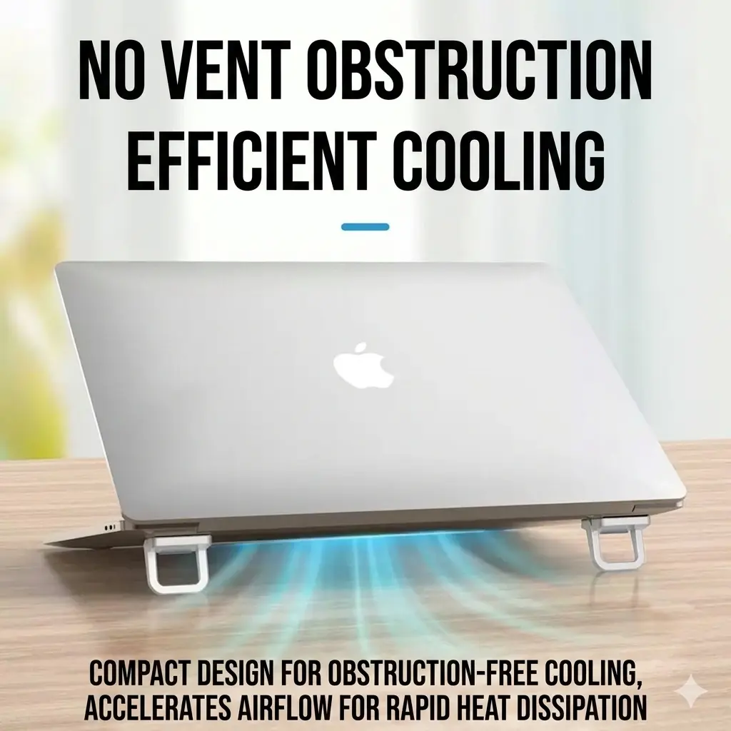 Laptop Stand Aluminum Alloy Bracket Cooling Pad