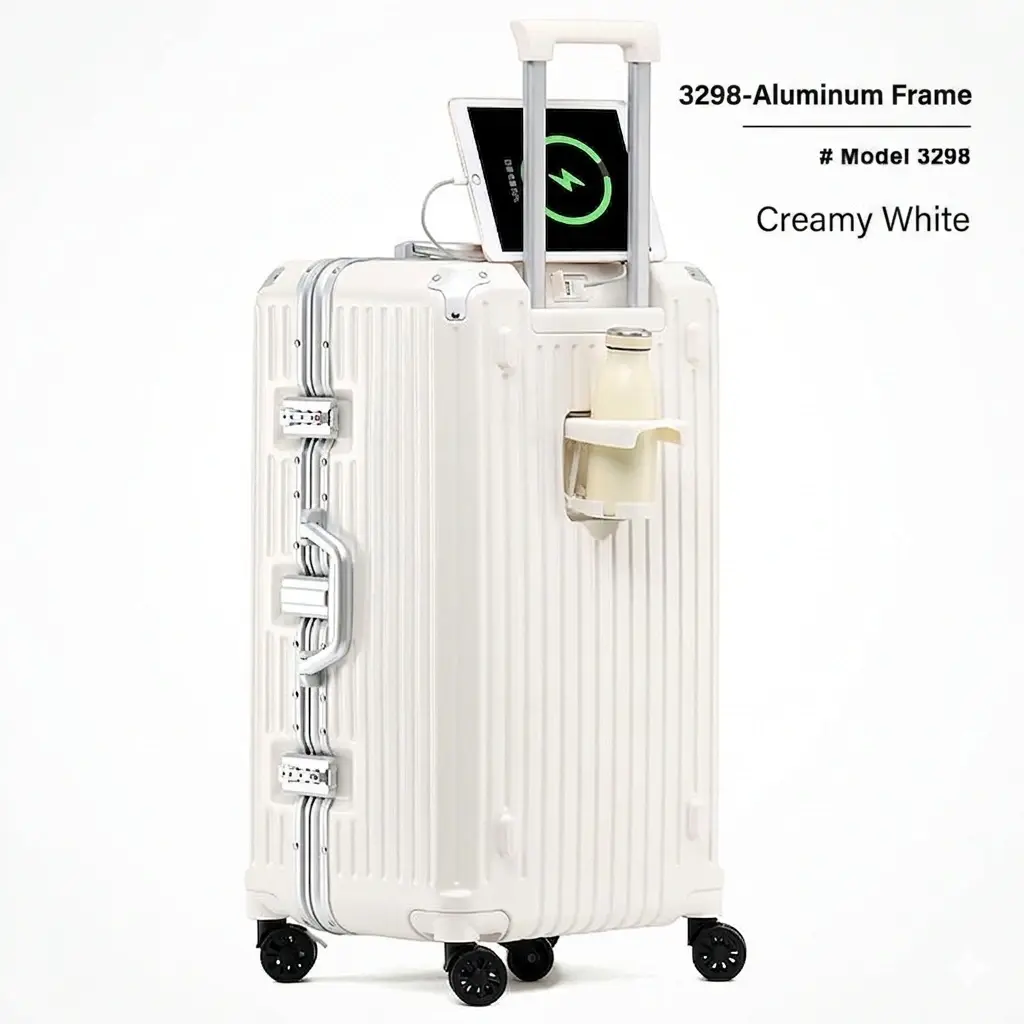 Aluminum frame white / 24inch