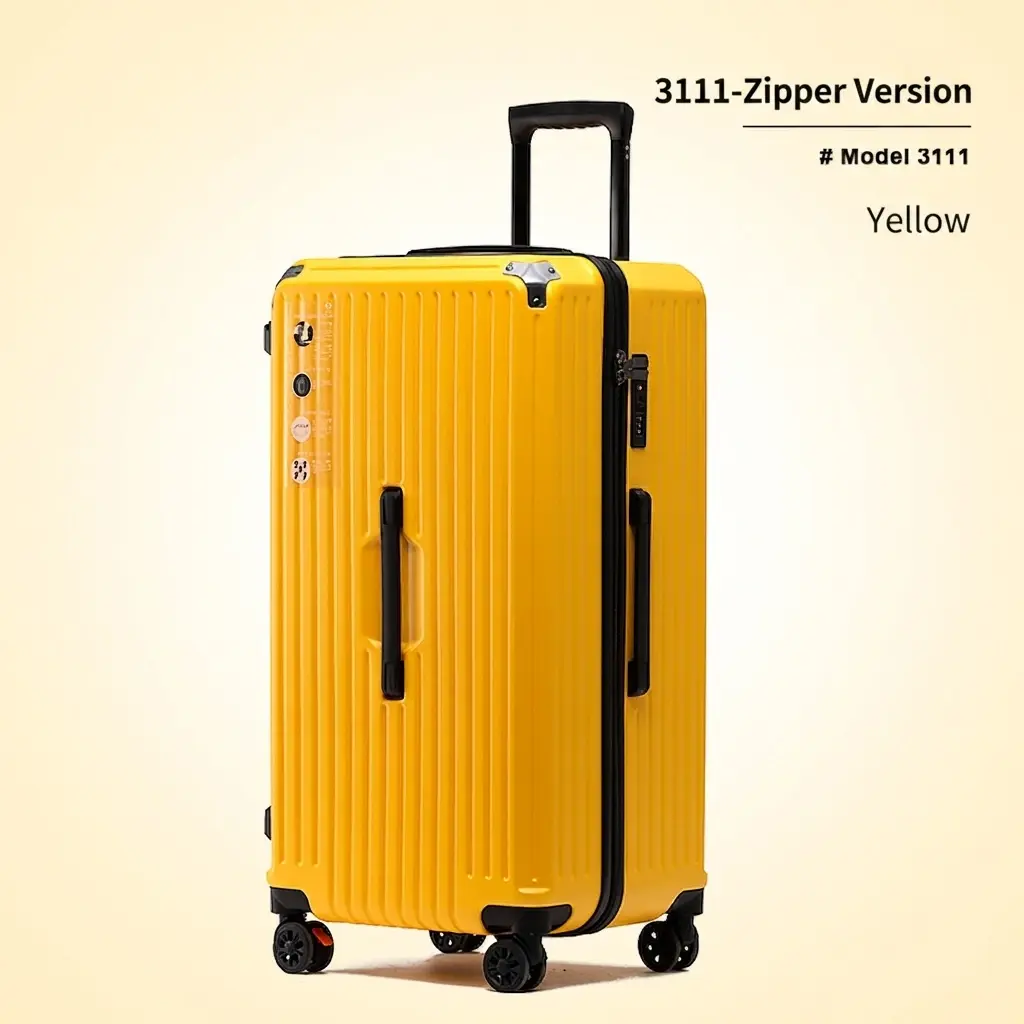 Zipper yellow / 22inch