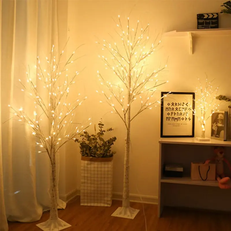 LED Birch Tree Light
