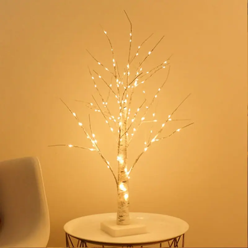 Birch tree lamp 90cm