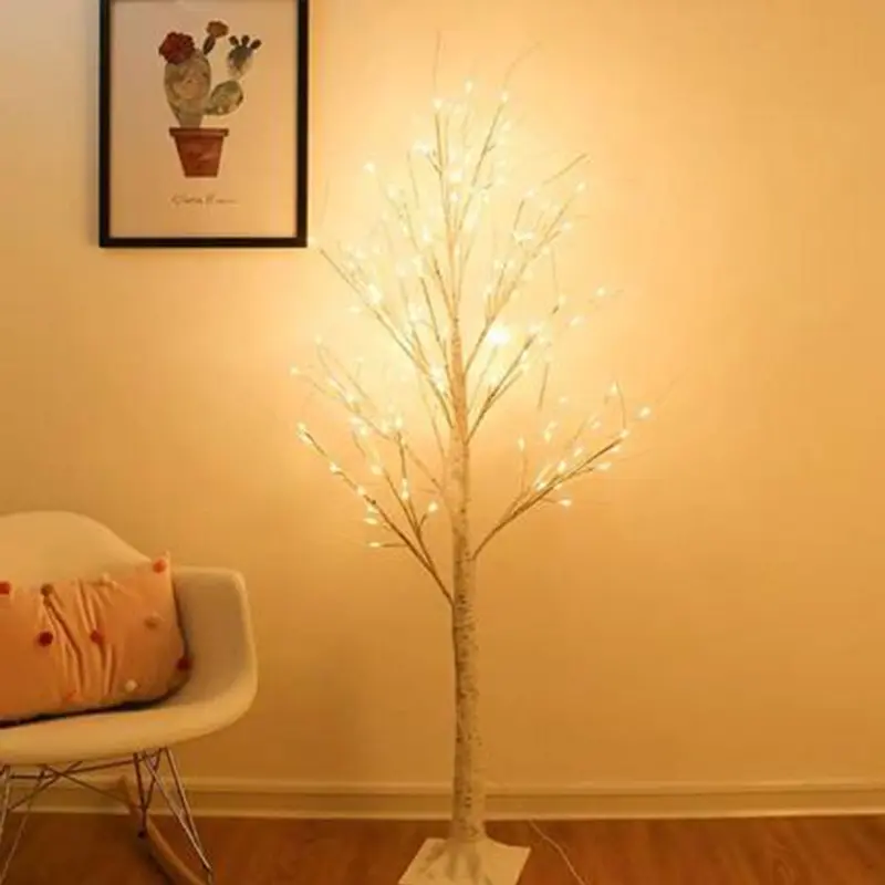 Birch tree lamp 180cm