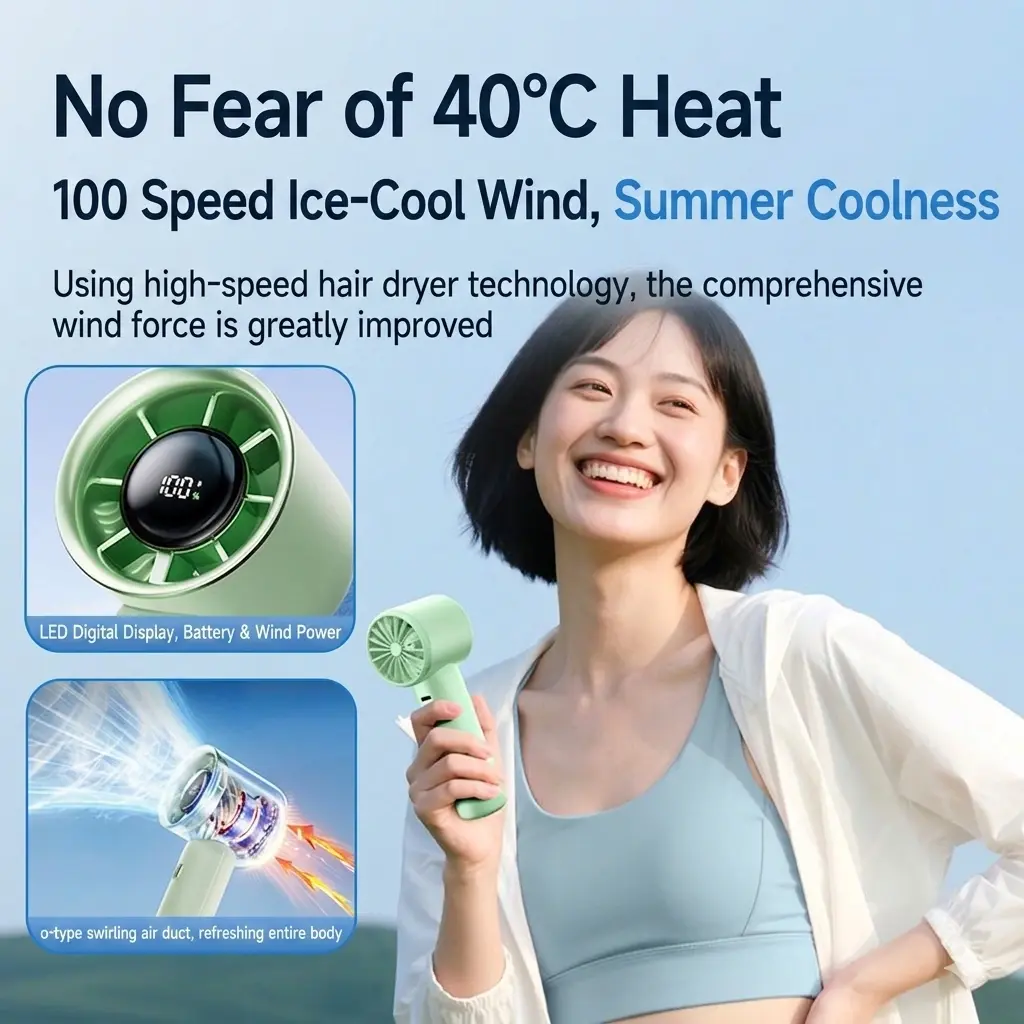 MINISO FX361 Ultra-Fast Handheld Mini Fan