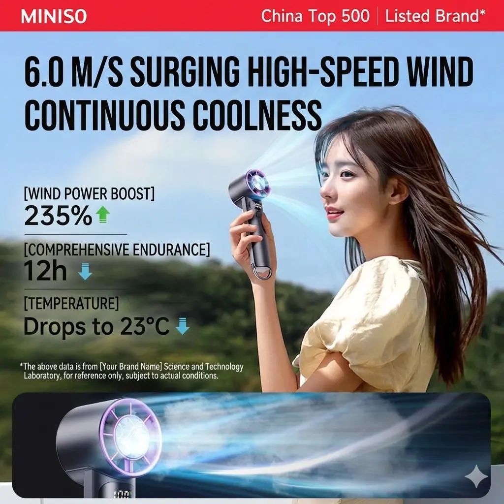 MINISO LT-S3257 Handheld Mini Fan