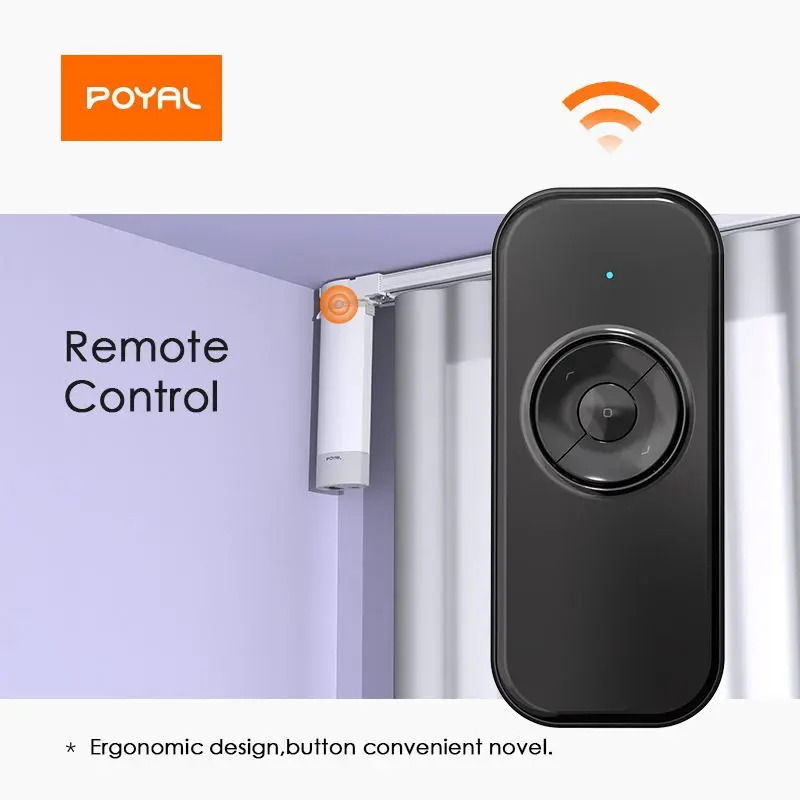 POYAL Smart Electric Curtain Remote PE5201B