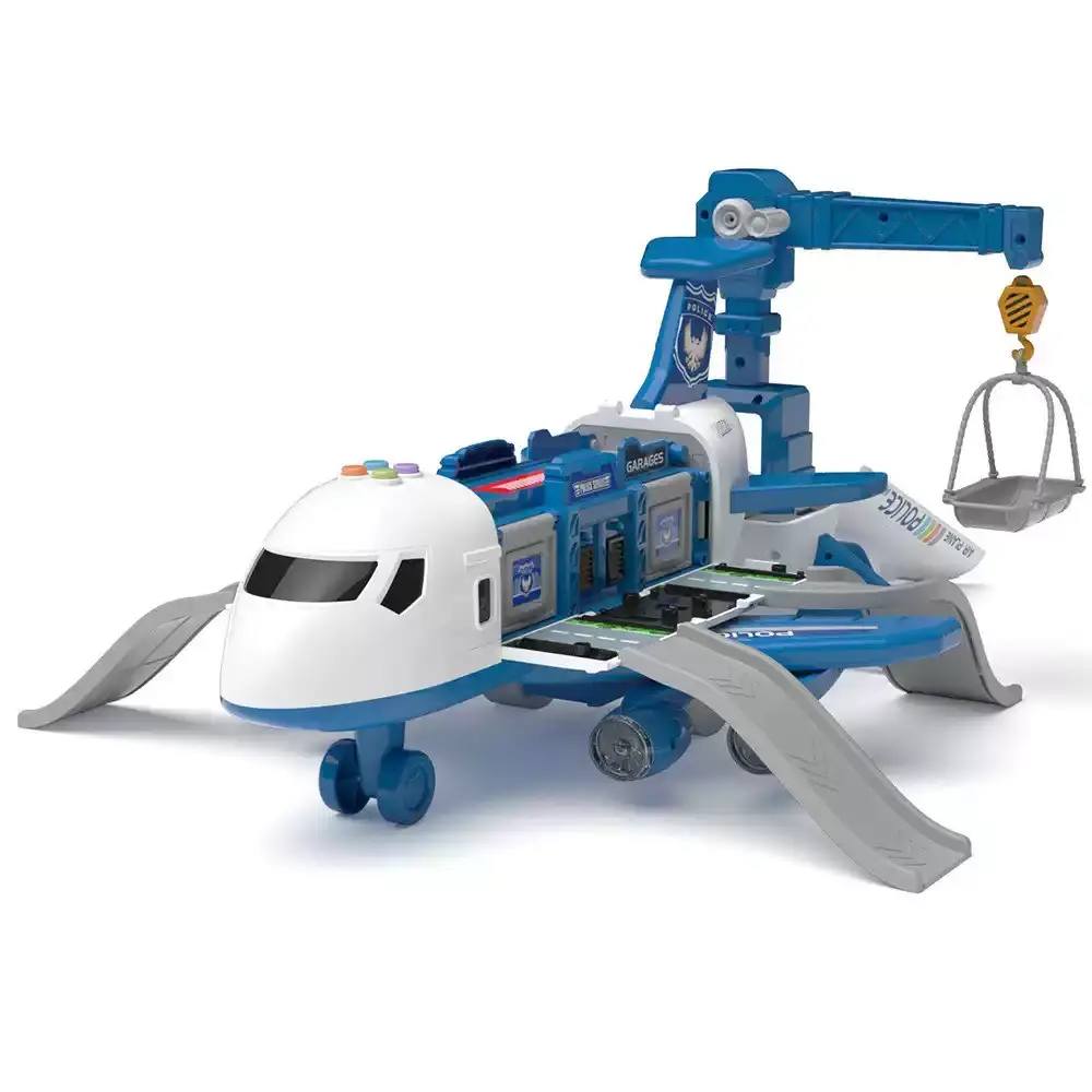 alt="Large Alloy Airplane Car Toy – অ্যালয় নির্মিত ইনর্শিয়াল ডিফরমেশন এয়ারক্রাফট ও কার মডেল খেলনা, টেকসই ও আকর্ষণীয় ডিজাইন"