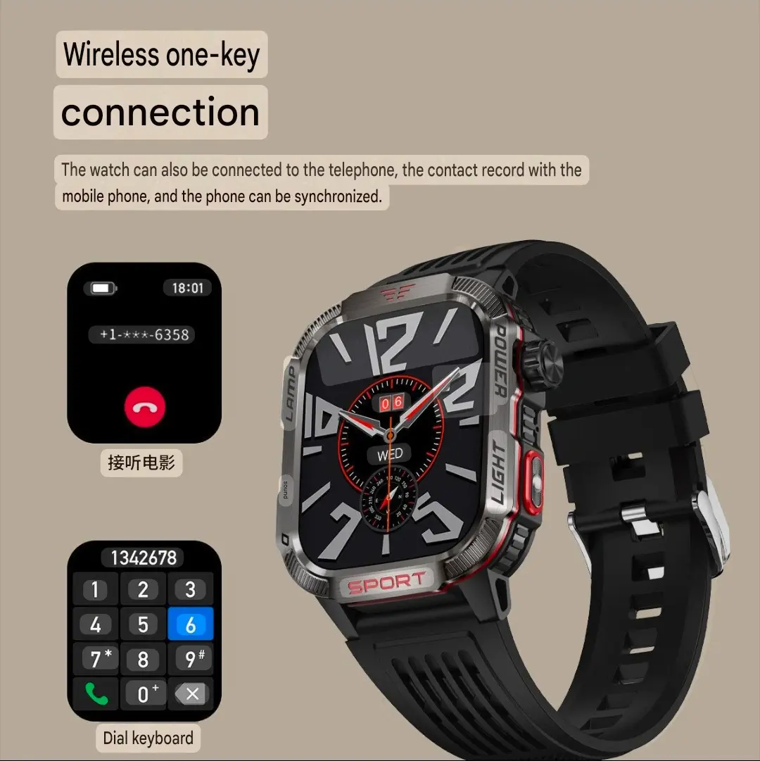 Premium IP68 Bluetooth Smart Fitness Watch