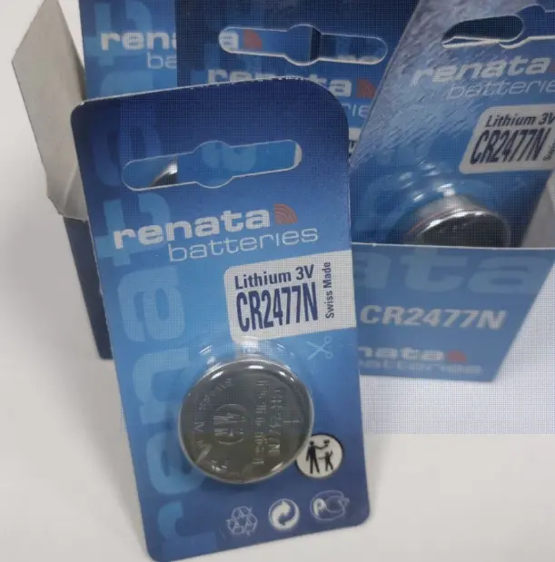 Renata CR2477N 3V Lithium Battery (Swiss Made | Long Lasting Power)