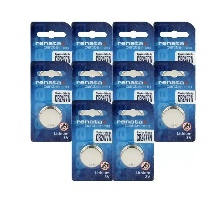 Renata CR2477N 3V Lithium Battery (Swiss Made | Long Lasting Power)