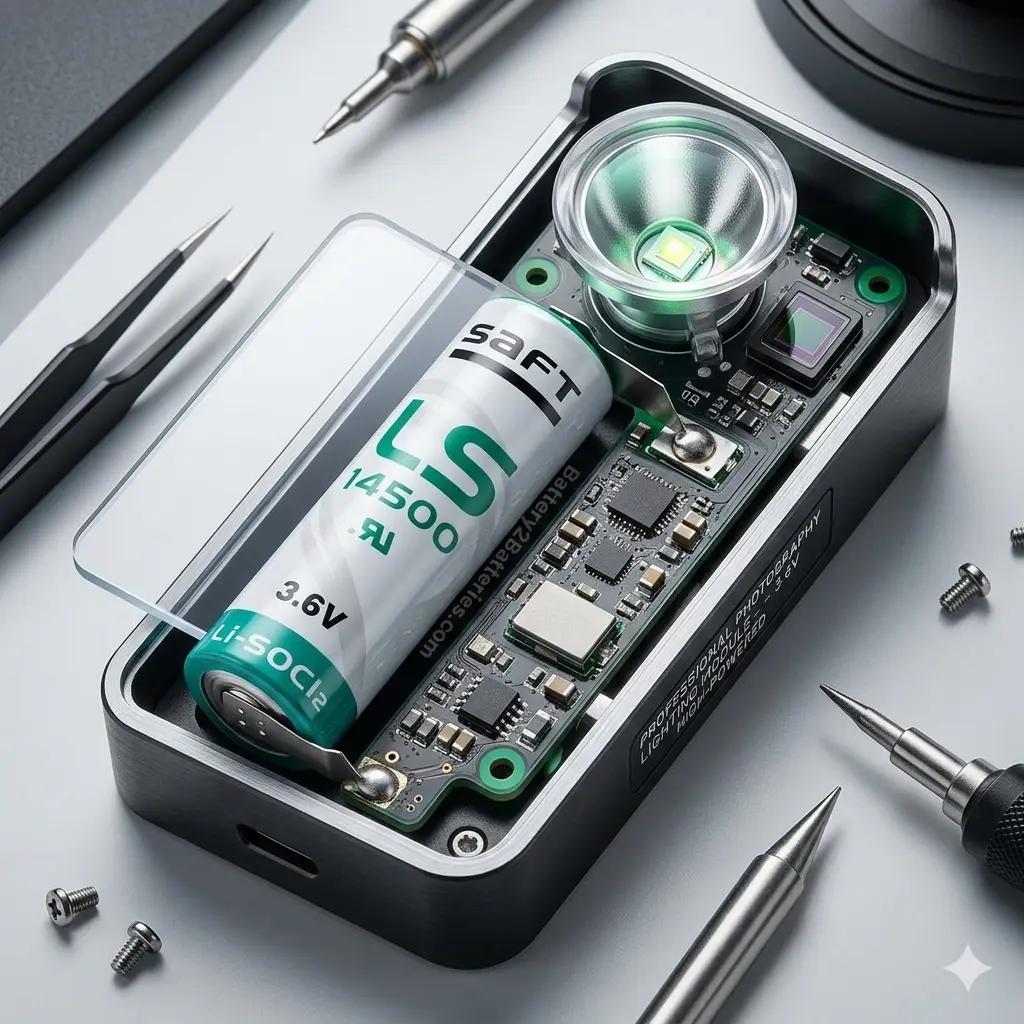 Saft LS-14500 AA 3.6V Lithium Battery