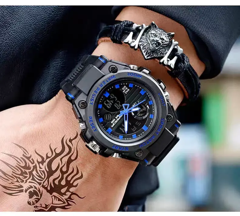 SANDA P739 Digital Waterproof Sports Watch