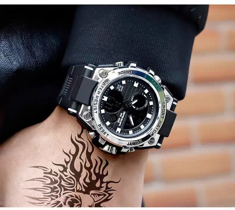 SANDA P739 Digital Waterproof Sports Watch