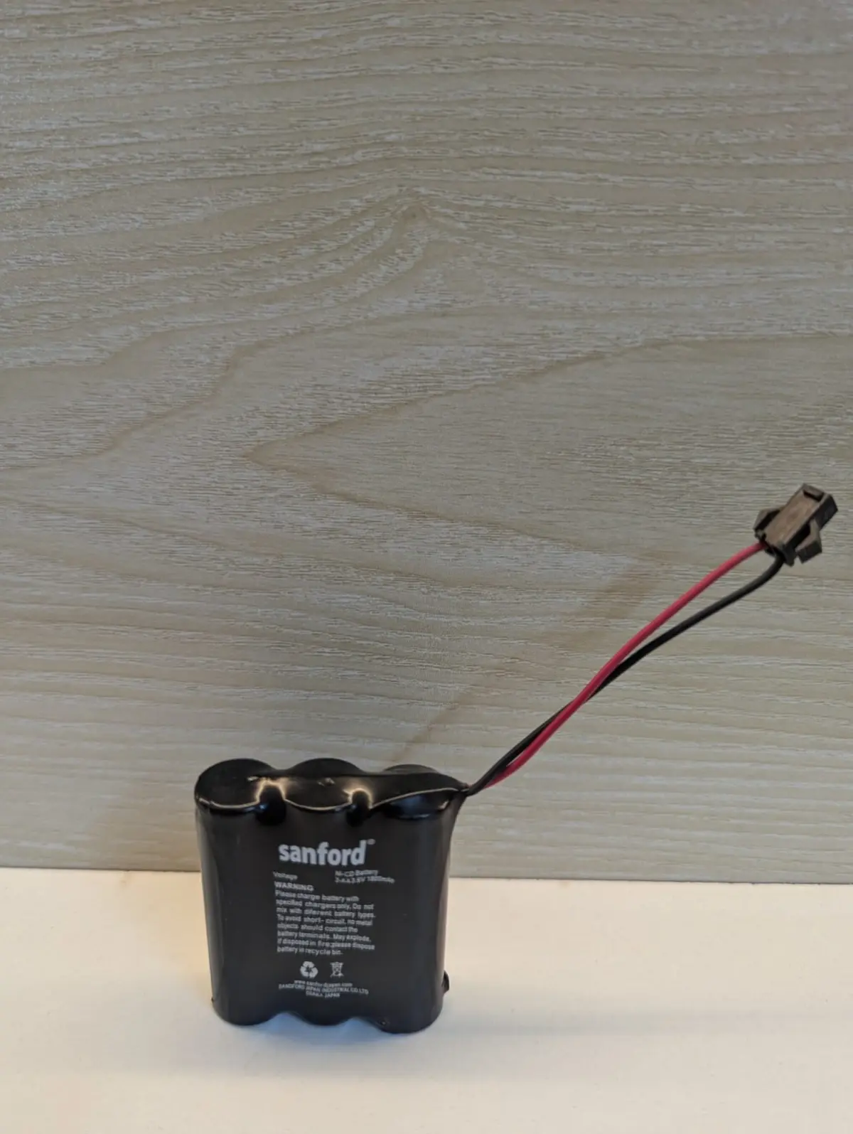 Sanford® 3.6V 1800mAh Rechargeable Battery Pack