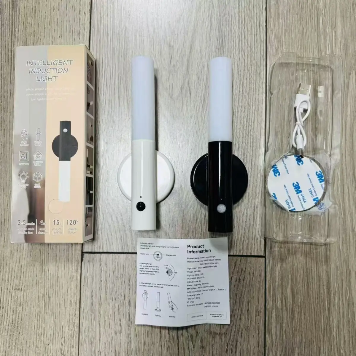 Smart Human Body Sensor LED Night Light