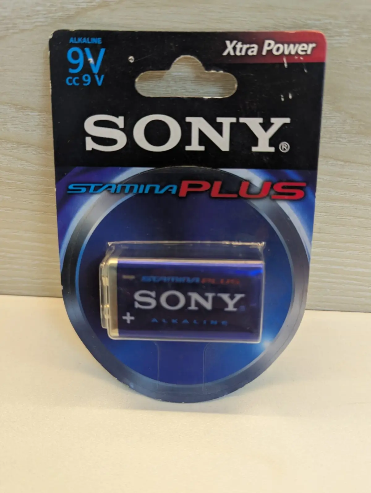 SONY STAMINA PLUS 9V Super Alkaline Battery