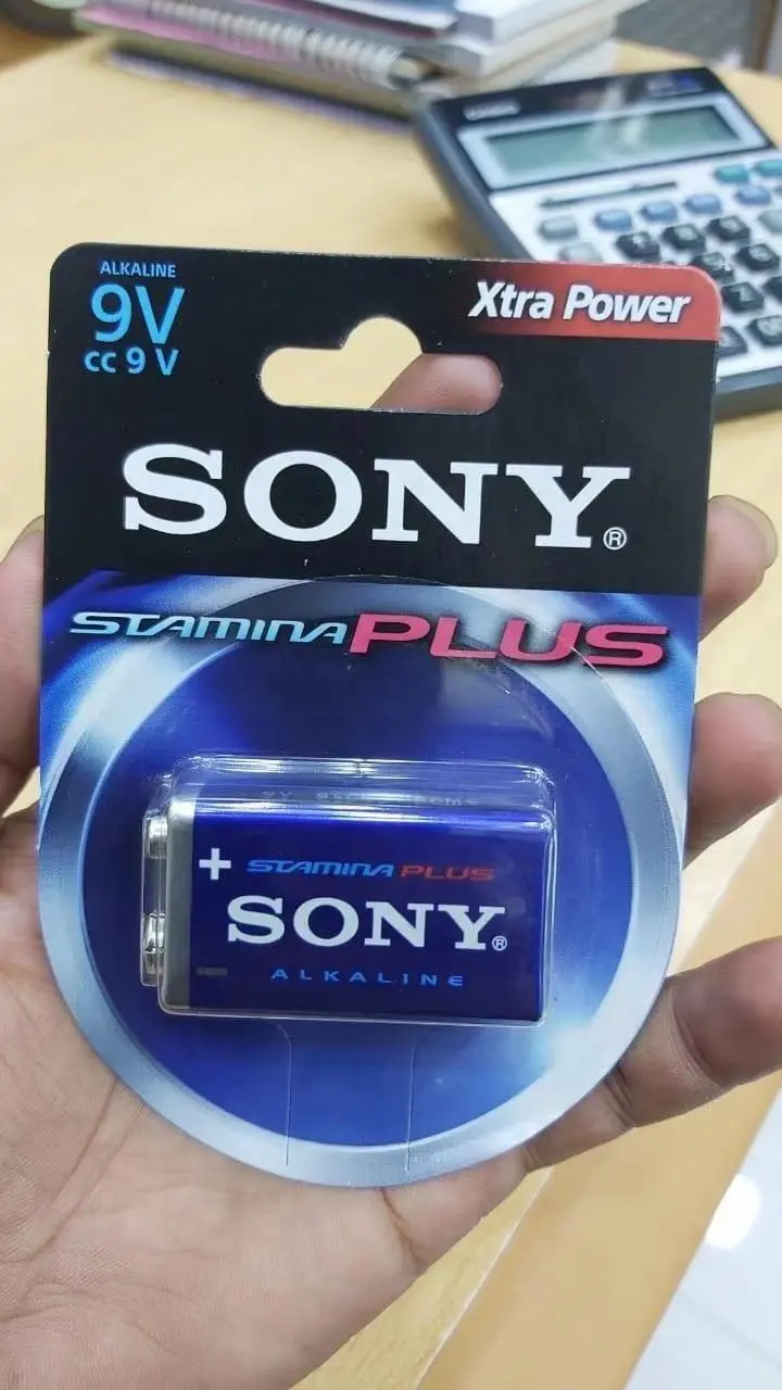 SONY STAMINA PLUS 9V Super Alkaline Battery