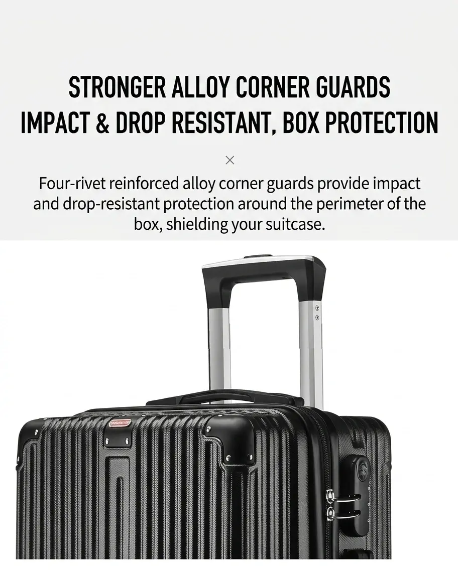 Swiss Cross Connoische Trolley Case Password Universal Boarding Suitcase