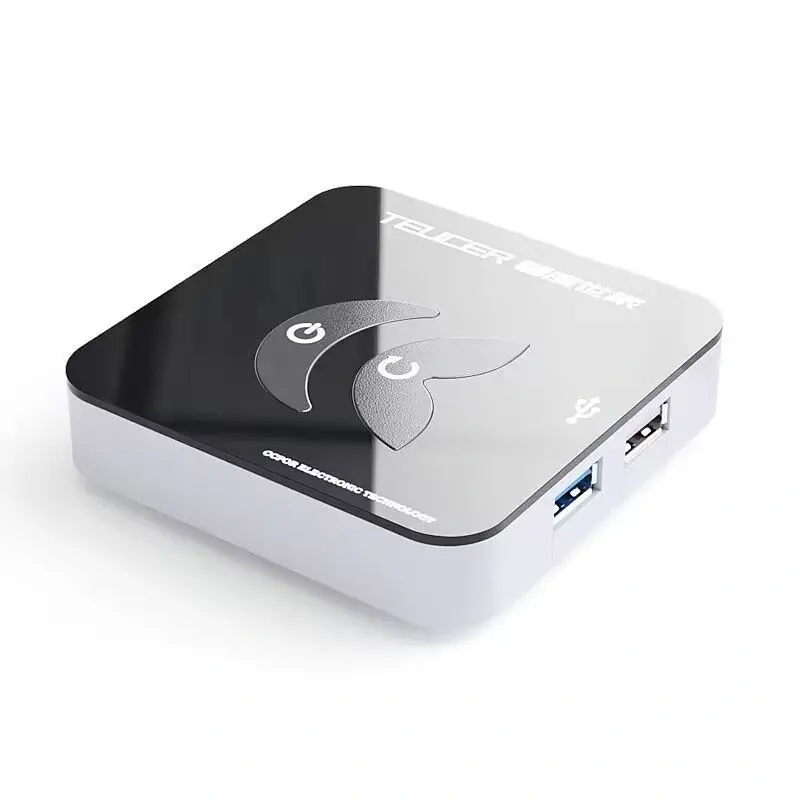 USB 3.0 Desktop Computer Switch with External Power Button