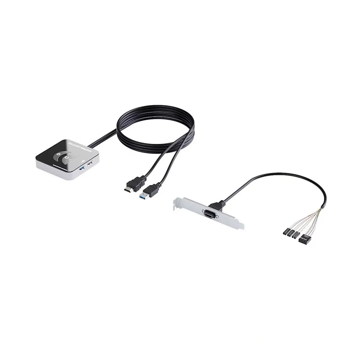 USB 3.0 Desktop Computer Switch with External Power Button