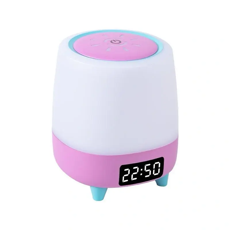 Wake-up Drum Alarm Clock Touch Night Light