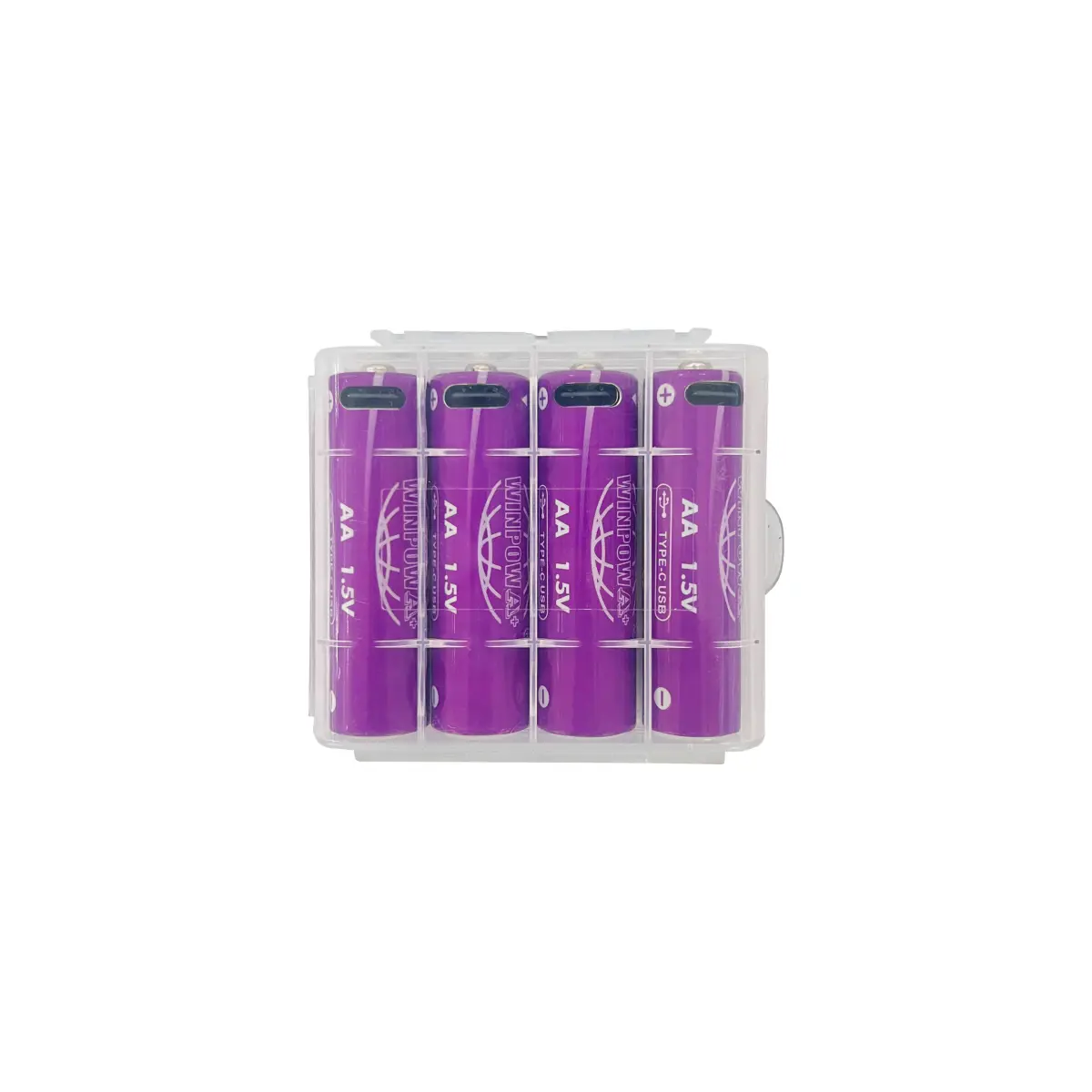 Winpow AA Rechargeable Lithium-Ion Battery (Type-C Charging)