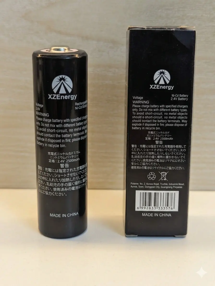 XZEnergy 2SC 2.4V Rechargeable Battery
