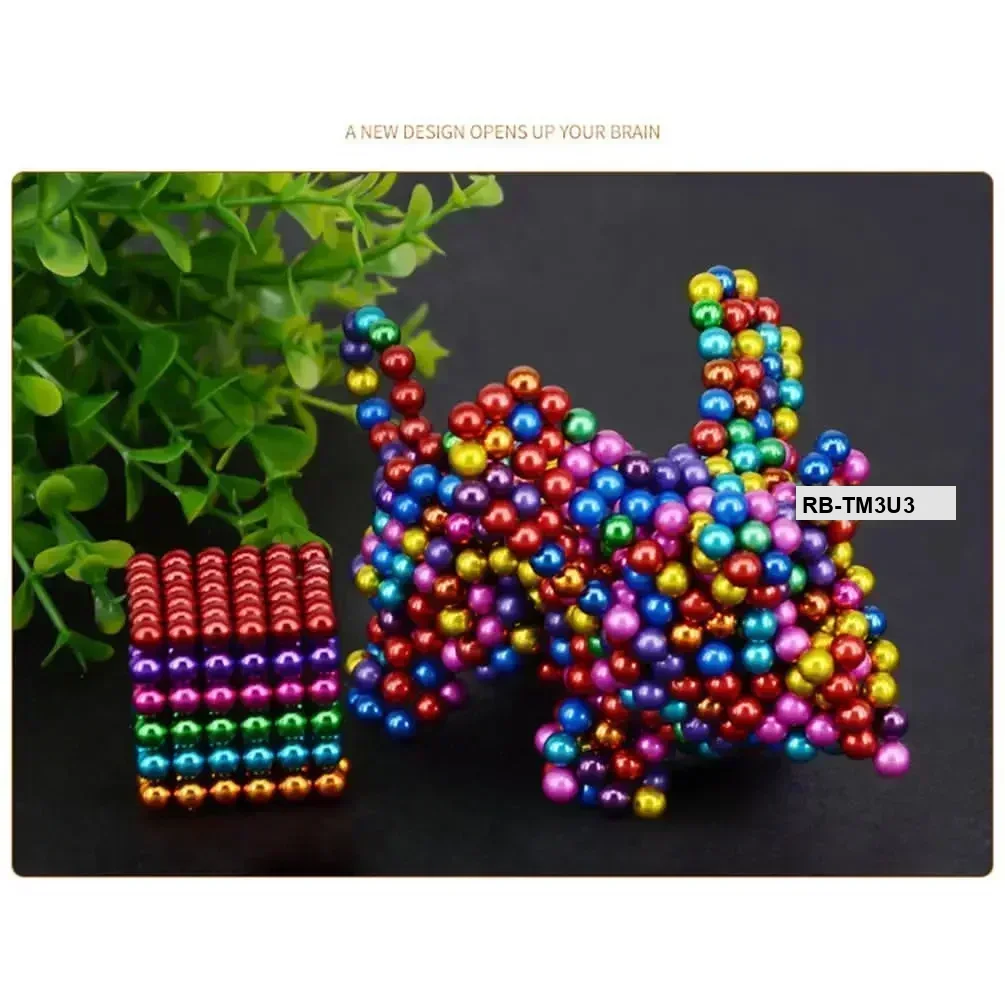 216 Pieces Magnetic Ball - Child Early Education & World Class Desk Toy