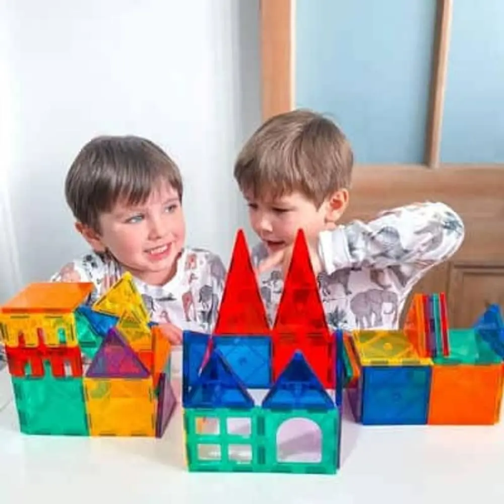 48 Pieces Magnetic Tiles