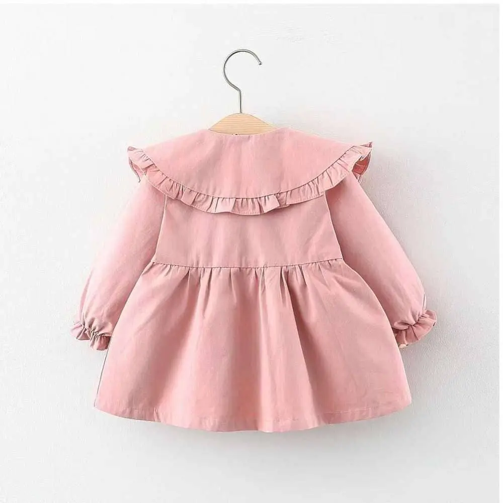 Baby Girls Warm Hooded Outerwear